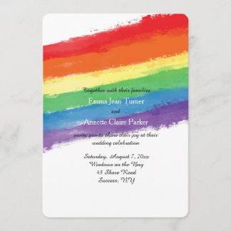 L'amour gagne, invitation arc-en-ciel