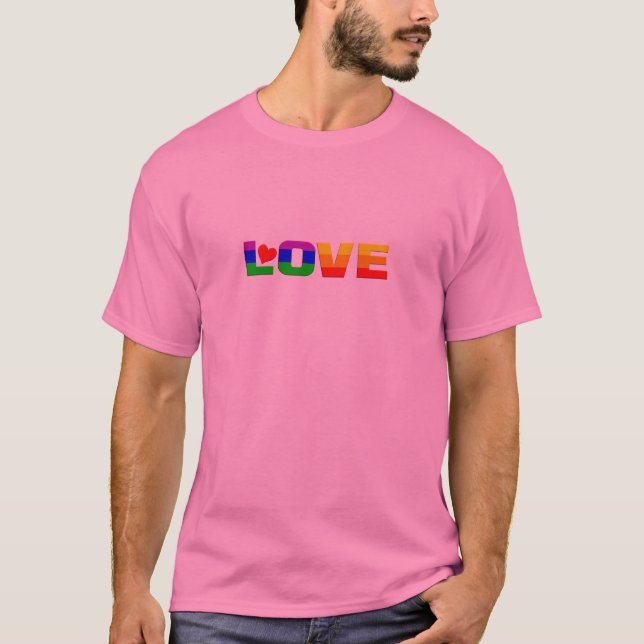 L'amour/liberté sonne le T-shirt (Devant)