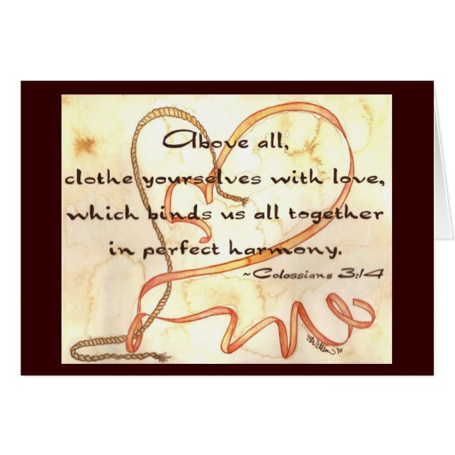 L'amour lie ensemble (Devant horizontal)