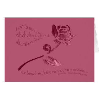 L'amour n'est pas amour…