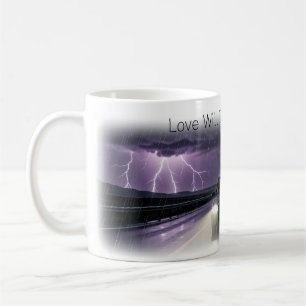 L'amour nous déchirera à part Mug en céramique art