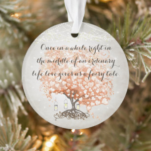 L'amour nous donne Mariage Arbre Feuille Coeur Con