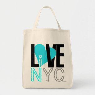 L'amour NYC vivent dans le bleu de sac de NYC