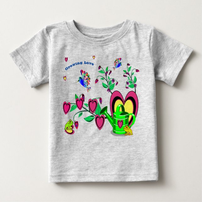 L'amour 'pour toujours' - T-Shirt bébé (Devant)