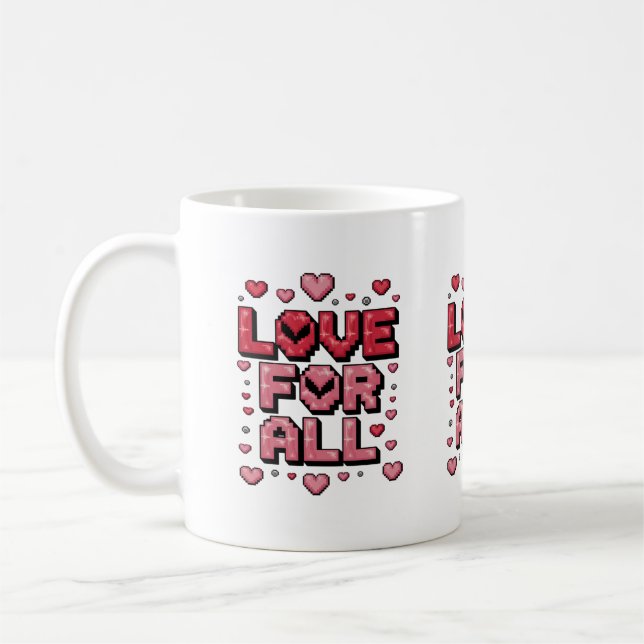 L'amour pour tous - Mug Inspirationnel (Gauche)