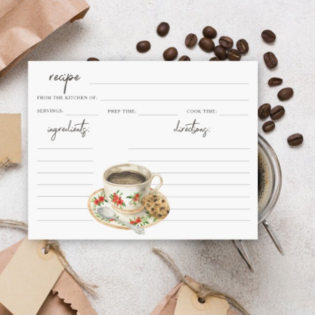 L'amour prépare la recette de baby shower de café  (Créateur téléchargé)