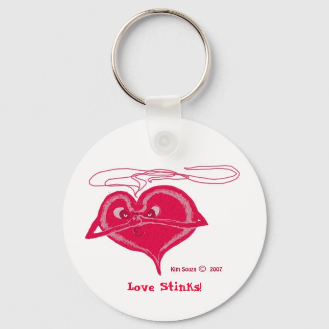 L'Amour pue ! Porte-clés (Recto)