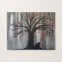 L'amour règne en bas du puzzle