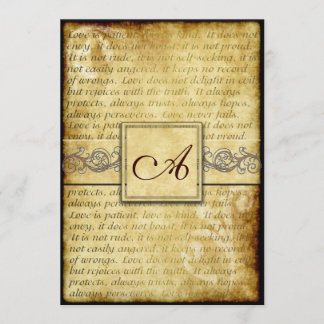 L'amour rustique est les invitations vintages