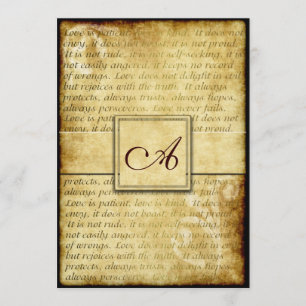 L'amour rustique est une invitation au mariage vin