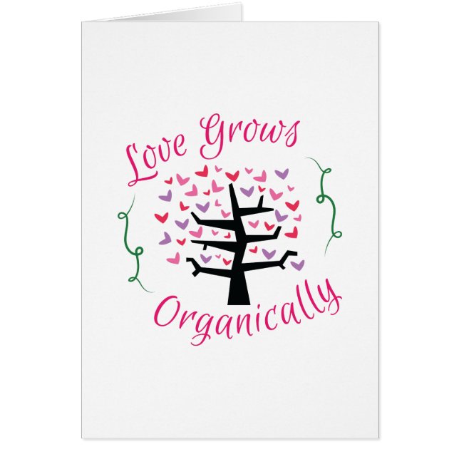 L'amour se développe organiquement (Devant)