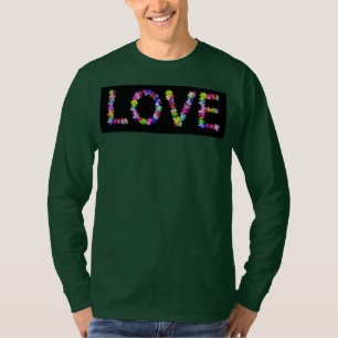 L'amour sous toutes ses formes T-shirt à typogra