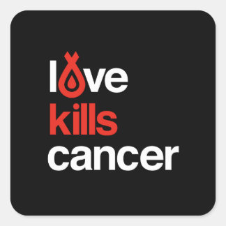 L'amour tue le cancer - Sticker