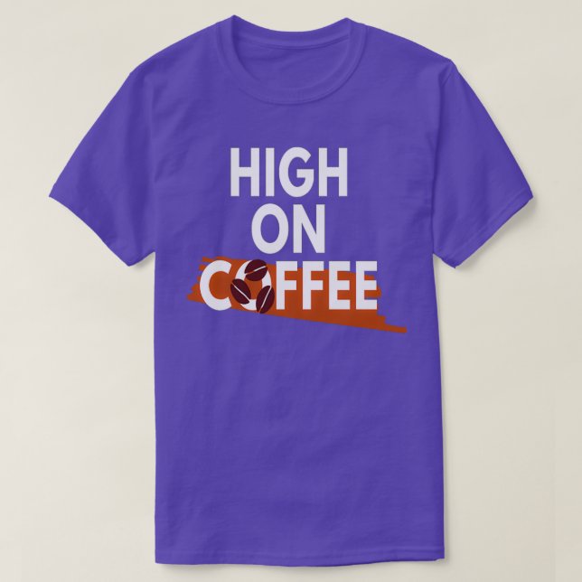 L'amoureux du café haut sur le café (Design devant)