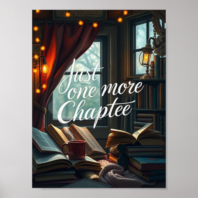 L'Amoureux du livre - Poster du coin de lecture (Devant)