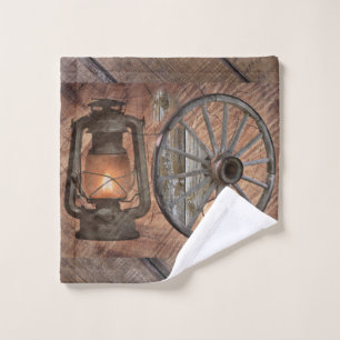 Lampe À Huile De Charbon Occidental Et Roue En Wag