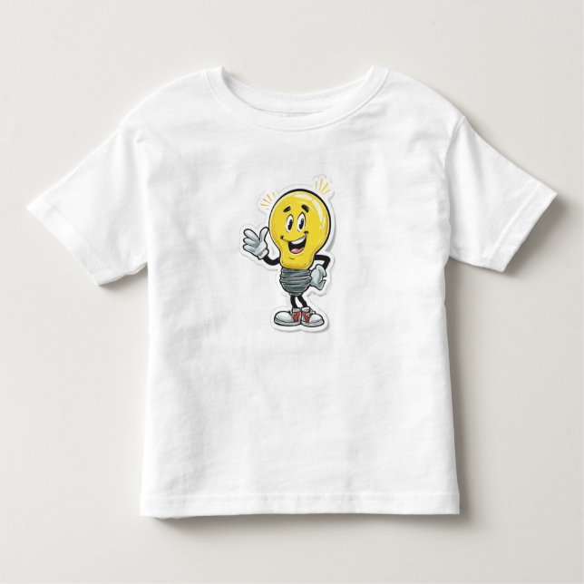 Lampe à lampe LED Cartoon T-shirt (Devant)