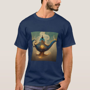 Lampe de génie magique conçue T-shirt