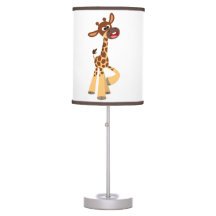 Lampe de table en Girafe pour bébé en caricature m