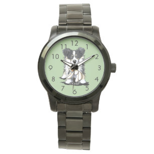 Lampe Lover Bordure Collie Montre