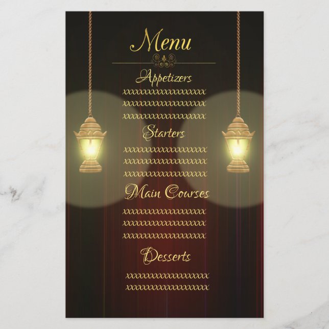 Lampe-rideau de théâtre (Devant)