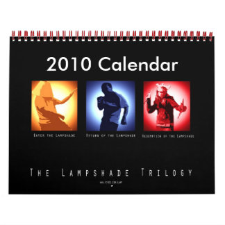 Lampshade Trilogy 2010 Calendrier