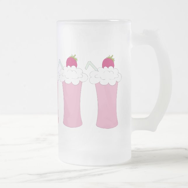 L'amusement a givré la tasse de secousse de vison (Droit)