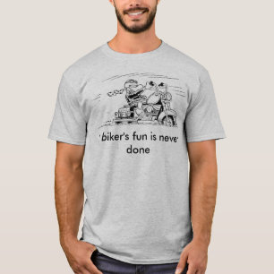 L'amusement d'un cycliste n'est jamais T-shirt