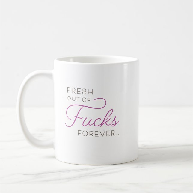 Lana Del Rey "Fresh Out of F...s Forever" Mug (Gauche)
