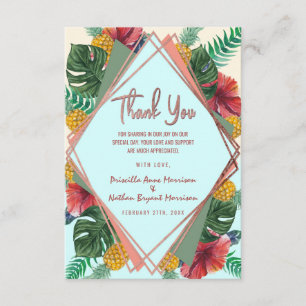 L'ananas tropical d'été part du Merci floral