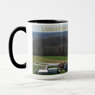 Lancaster County Amish Farm mug