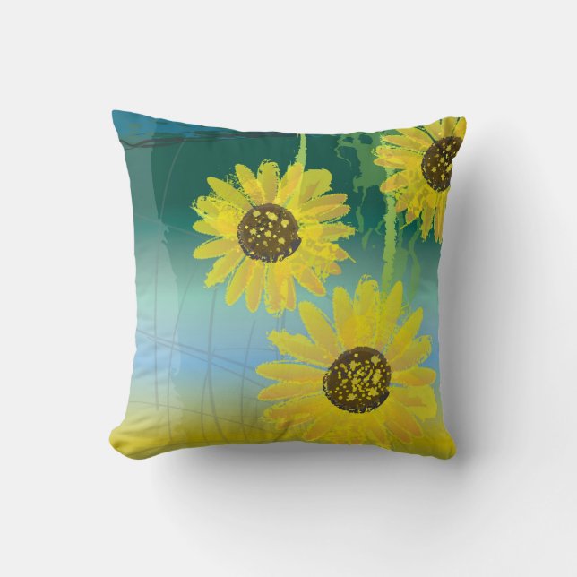 Lance du tournesol oreiller (Recto)