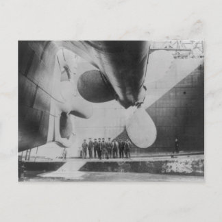 Lancement de la carte postale Titanic