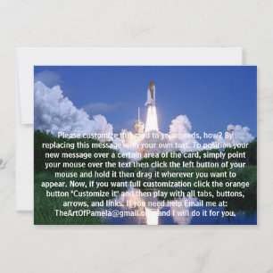 Lancement de la navette spatiale