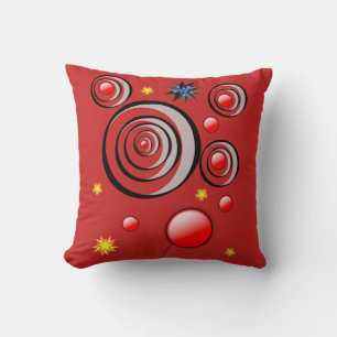 lancer le coussin décore abstrait