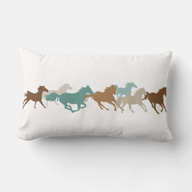 Lancer l'oreiller, Coussin Lumbar 13" x 21" (Recto)