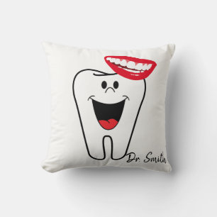 Lancer Oreiller Dentiste Sourire dents