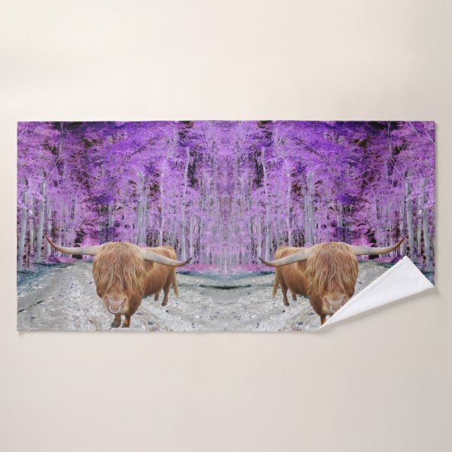 Lanceur écossais (Serviette de bain)