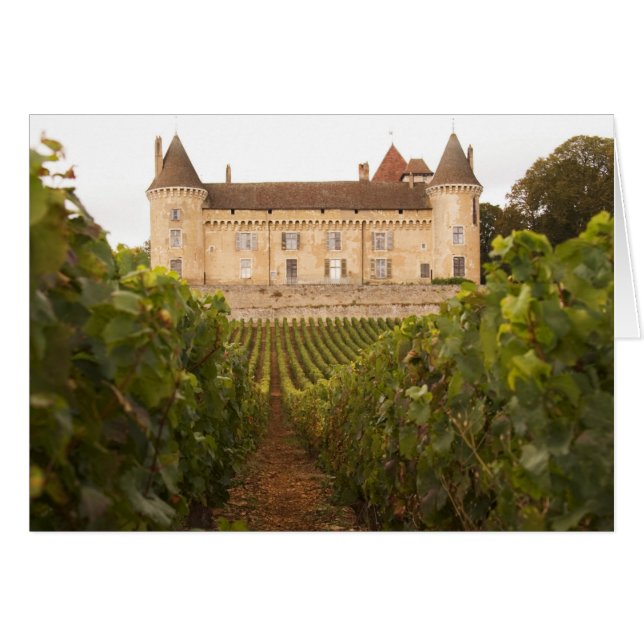 L'ancien château médiéval de Rully dans la Cote (Devant horizontal)