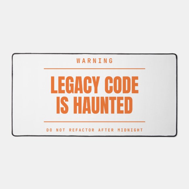 L'ancien code est hanté Drôle de programmeur dével (Recto)