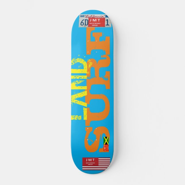 LAND SURF Skateboards / JMT USA Skateboard (Recto)