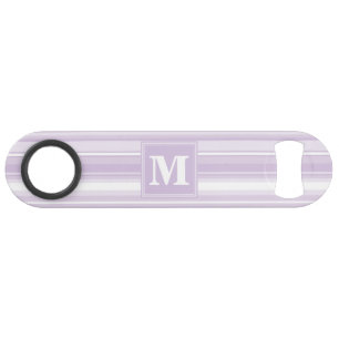 Landes violettes de chardon monogramme