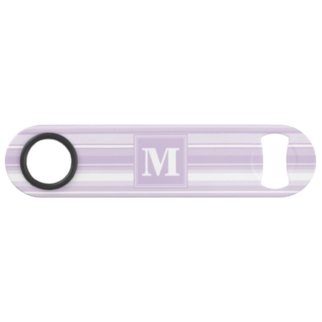 Landes violettes de chardon monogramme (Devant (Horizontal))