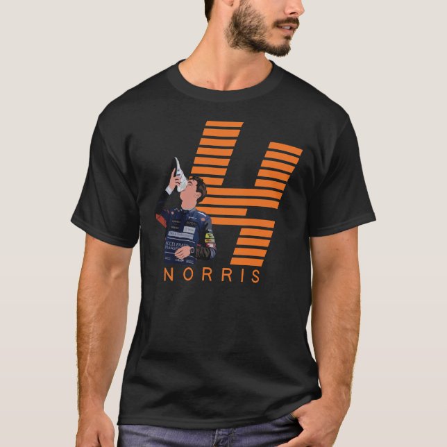 Lando Norris 4 GP Italien Classic T-Shirt (Devant)