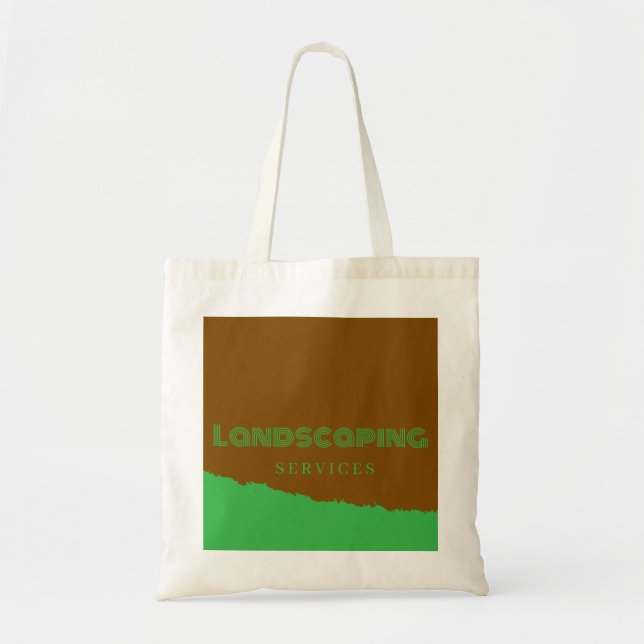 Landscaping Services Tote Bag (Devant)