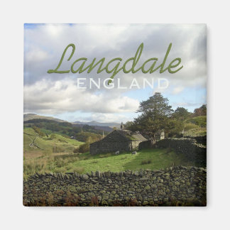 Langdale Angleterre Travel Souvenir Magnet
