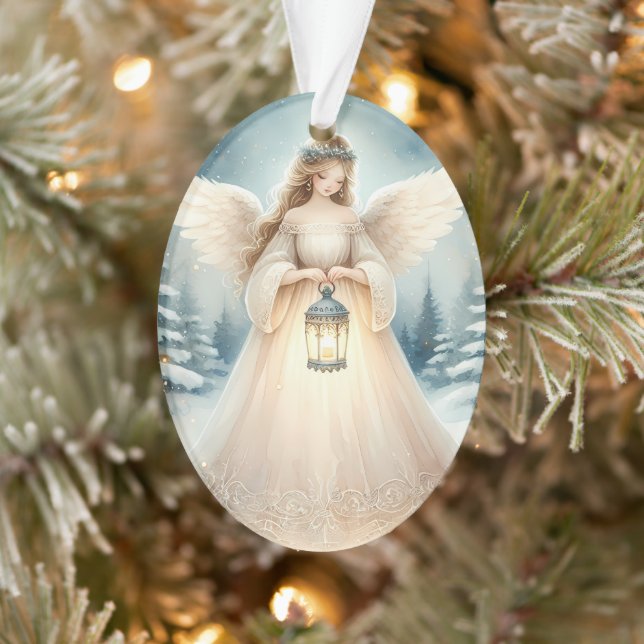 L'ange céleste de l'hiver Lanterne de l'Espoir (Arbre)
