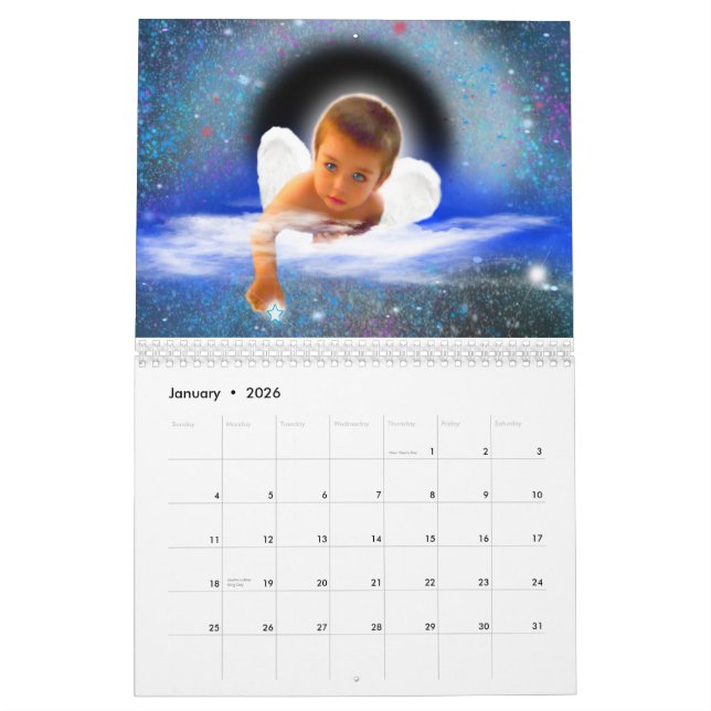 L'ANGE RÊVE LE CALENDRIER 2 (Jan 2026)