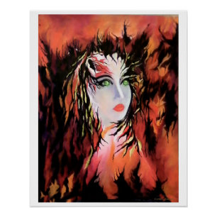 "L'Ange Solitaire De Dieu", Affiche Glosseuse