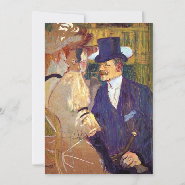L'Anglais de Toulouse Lautrec, Art Vintage (Devant)